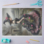 Papier Mousseline Willow Witch1 face à droite Tissue Paper (Artisanat)