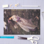 Papier Mousseline Windflowers par John William Waterhouse Decoupage (Artisanat)