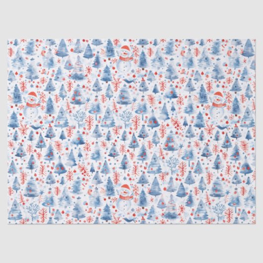 Papier Mousseline Winter Wonderland (Recto)