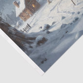 Papier Mousseline Winter Wonderland - Découpage - (Détail)