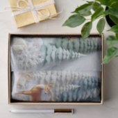 Papier Mousseline Winter Wonderland Deer Dimensional Tissue Paper (Cadeau)