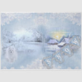 Papier Mousseline Winter Wonderland Design Series 3 (Recto)