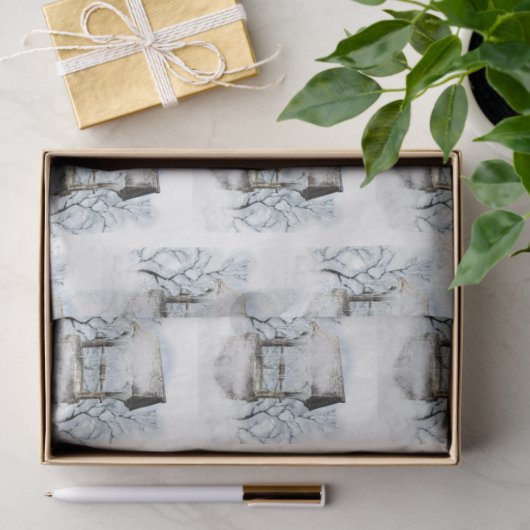 Papier Mousseline Winter Wonderland Design Series 4 (Cadeau)