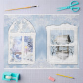 Papier Mousseline Winter Wonderland Design Series 8 (Artisanat)