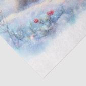 Papier Mousseline Winter Wonderland Ours Polaires & Découpage cadeau (Détail)