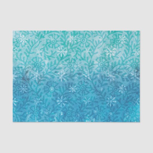 Papier Mousseline Wintertide Tissue Paper (Recto)