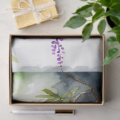 Papier Mousseline Wisteria dans la page de découpage ombragée (Cadeau)