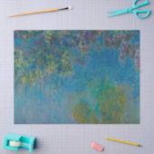 Papier Mousseline Wisteria par Claude Monet (Artisanat)
