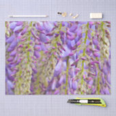 Papier Mousseline Wisteria Violet Floral Blossom Tree Violet (Artisanat)
