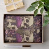 Papier Mousseline Witch's Garden Skull Purple Pumpkin (Cadeau)
