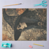 Papier Mousseline Witchy Woman Vintage (Artisanat)