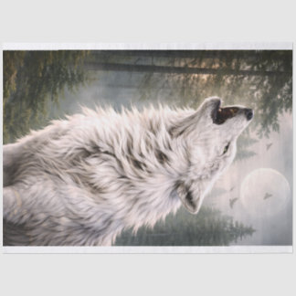 Papier Mousseline Wolf 2