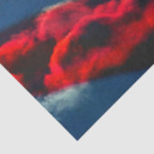 Papier Mousseline Wolf American Pride du drapeau (Détail)