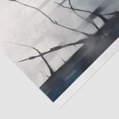 Papier Mousseline Wolf en forêt 1 Document de découpage (Détail)