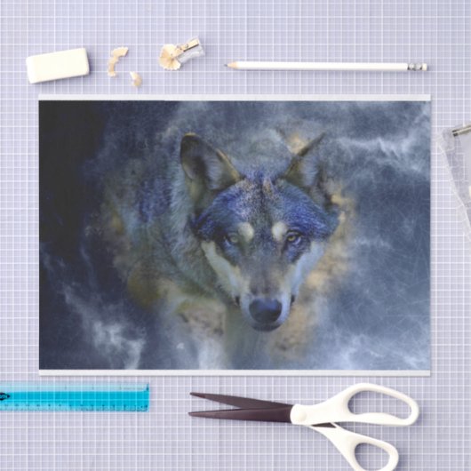 Papier Mousseline Wolf Hunter (Artisanat)