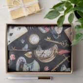 Papier Mousseline Wonderland Alice Motif (Cadeau)