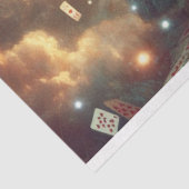 Papier Mousseline Wonderland Castle In The Clouds Decoupage (Détail)