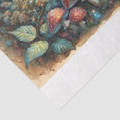 Papier Mousseline Wonderland Steampunk Alice Imaginaire Art Découpag (Détail)