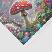 Papier Mousseline Wonderland Treetop Alice Cheshire Cat Decoupage (Détail)