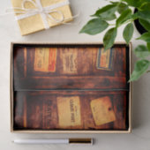 Papier Mousseline Wood Steampunk Cargo Crate FC3 Decoupage (Cadeau)