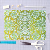 Papier Mousseline Woodbury Green et Gold (Artisanat)