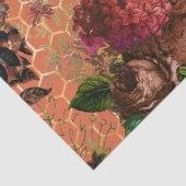 Papier Mousseline Woodland Bee Series Design 18 Tissu Papier (Détail)