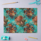 Papier Mousseline Woodland Bee Series Design 23 Tissu Paper (Artisanat)