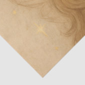 Papier Mousseline Woodland Christmas Angel with Cherries (Détail)