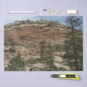 Papier Mousseline Worn Rock Walls dans le Parc national de Sion (Artisanat)