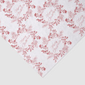 Papier Mousseline Wreath Christmas Tissue Paper – Elegant Wrap (Détail)