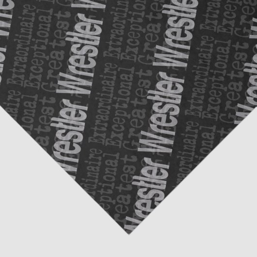 Papier Mousseline Wrestler Extraordinaire (Détail)