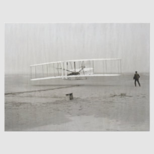Papier Mousseline Wright Brothers Flyer First Plane Flight Aviation