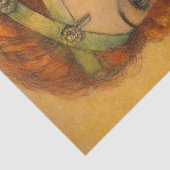 Papier Mousseline WT Benda Art Deco Femme Découpage (Détail)