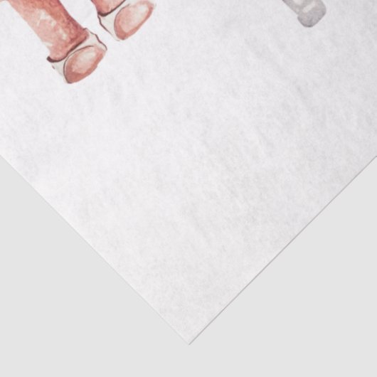 Papier Mousseline XMAS Gnome Design 3 (Détail)