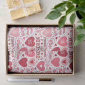 Papier Mousseline XOXO & Always Be Mine Valentine (Cadeau)
