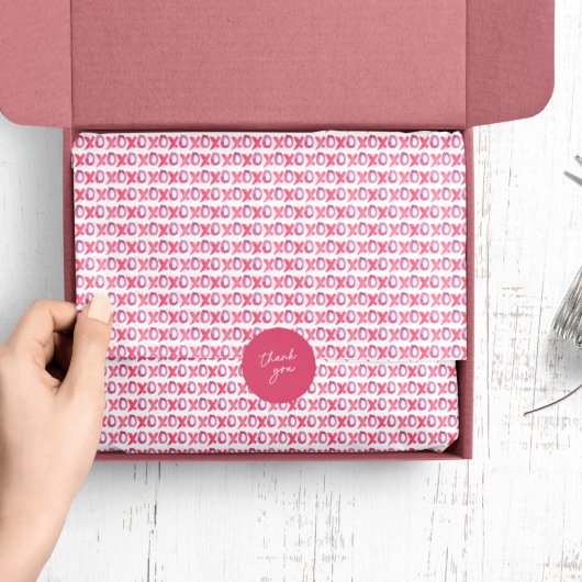 Papier Mousseline XOXO Valentine's Day Patterned