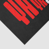 Papier Mousseline Ya Joué Yaself (Détail)