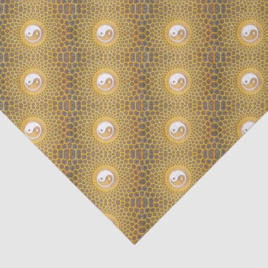 Papier Mousseline Yang Yang Mandala (Détail)