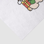 Papier Mousseline Yappy Howlidays - Jote Christmas Dog Cartoon (Détail)