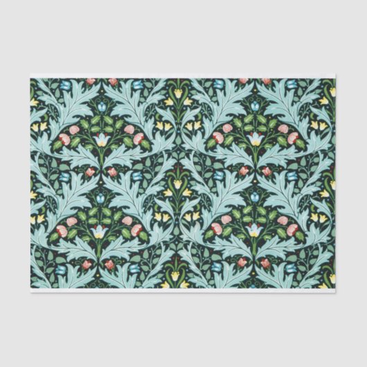 Papier Mousseline Yare par William Morris (Recto)