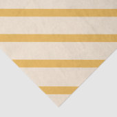 Papier Mousseline Yellow Ivory Cream Beige Stripes (Détail)