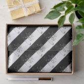 Papier Mousseline Yin Yang Black Lotus Blossom (Cadeau)