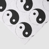 Papier Mousseline Ying Yang emballage cadeau Tissu (Détail)