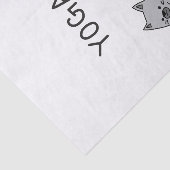 Papier Mousseline Yoga Cat (Détail)