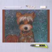 PAPIER MOUSSELINE YORKIE (Artisanat)
