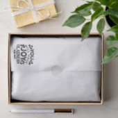 Papier Mousseline You Will Have Joy and Gladness Inspirational Quote (Cadeau)