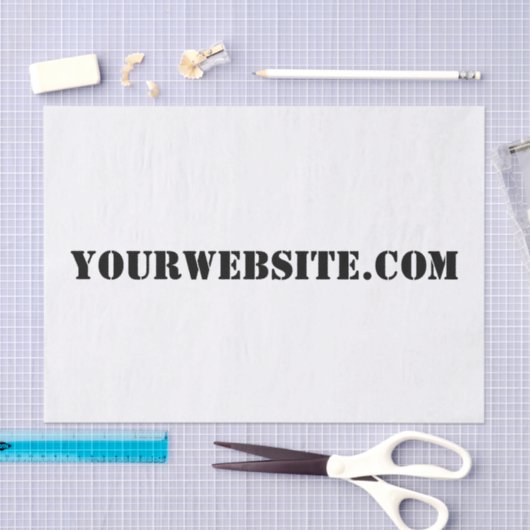 Papier Mousseline YourWebSite.com (Artisanat)