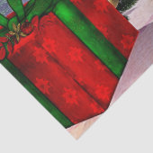 Papier Mousseline Yule Temps Réflexions VACANCES (Détail)