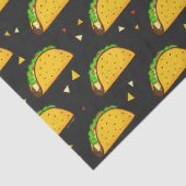 Papier Mousseline Yummy Taco Motif (Détail)