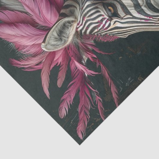 Papier Mousseline Zebra Extravaganza1 (Détail)